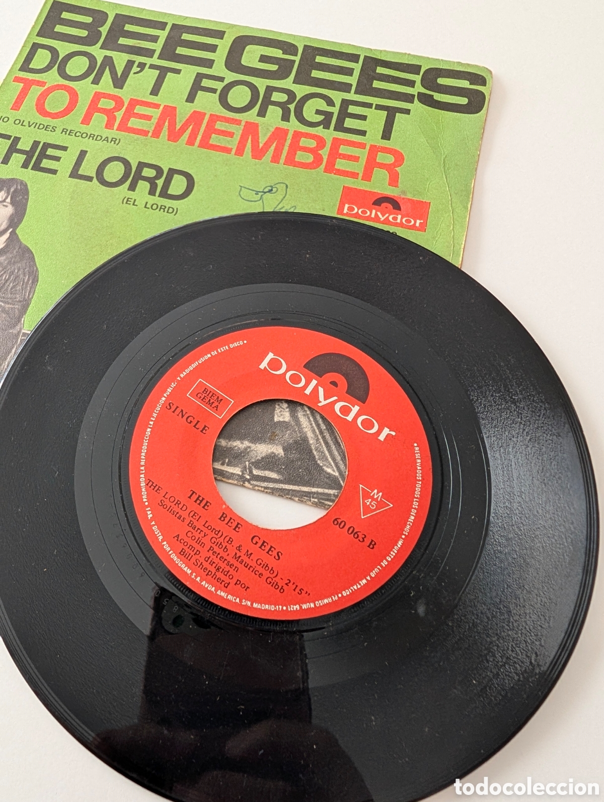 Discos de vinilo: Bee Gees Lote 3 vinilos single 7&rdquo; - Foto 13