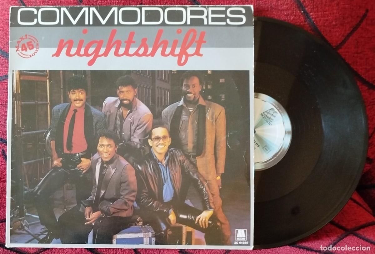 Discos de vinilo: COMMODORES ** Nightshift ** MAXI SINGLE FRANCIA 1985 - Foto 1