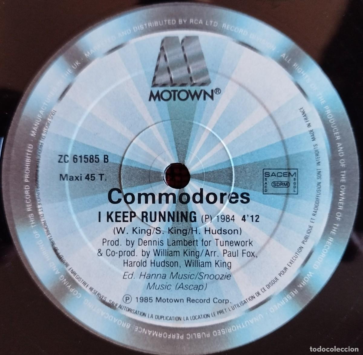 Discos de vinilo: COMMODORES ** Nightshift ** MAXI SINGLE FRANCIA 1985 - Foto 4