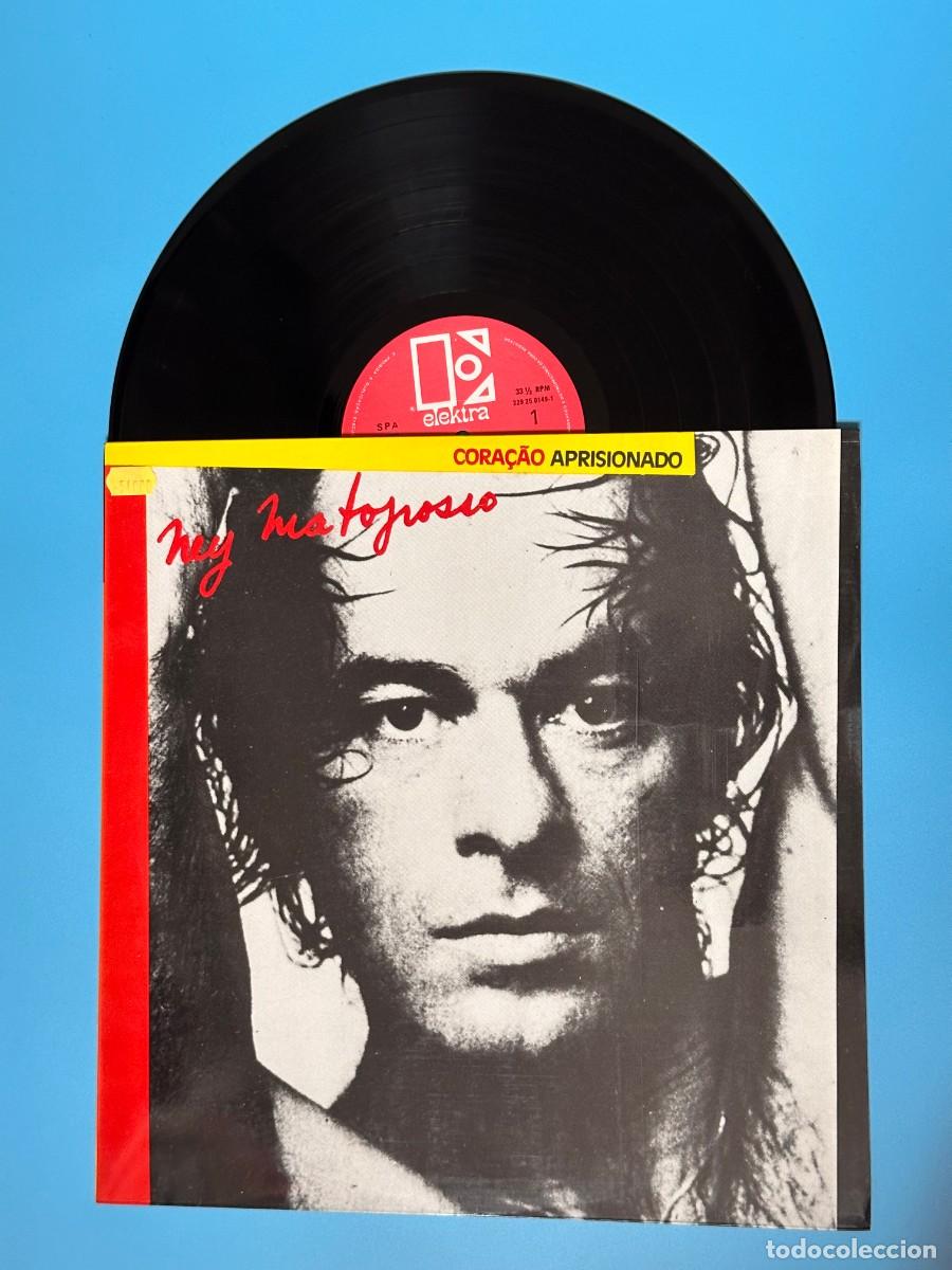 Discos de vinilo: Ney Matogrosso - Cora&ccedil;&atilde;o Aprisionado (LP) - Foto 1