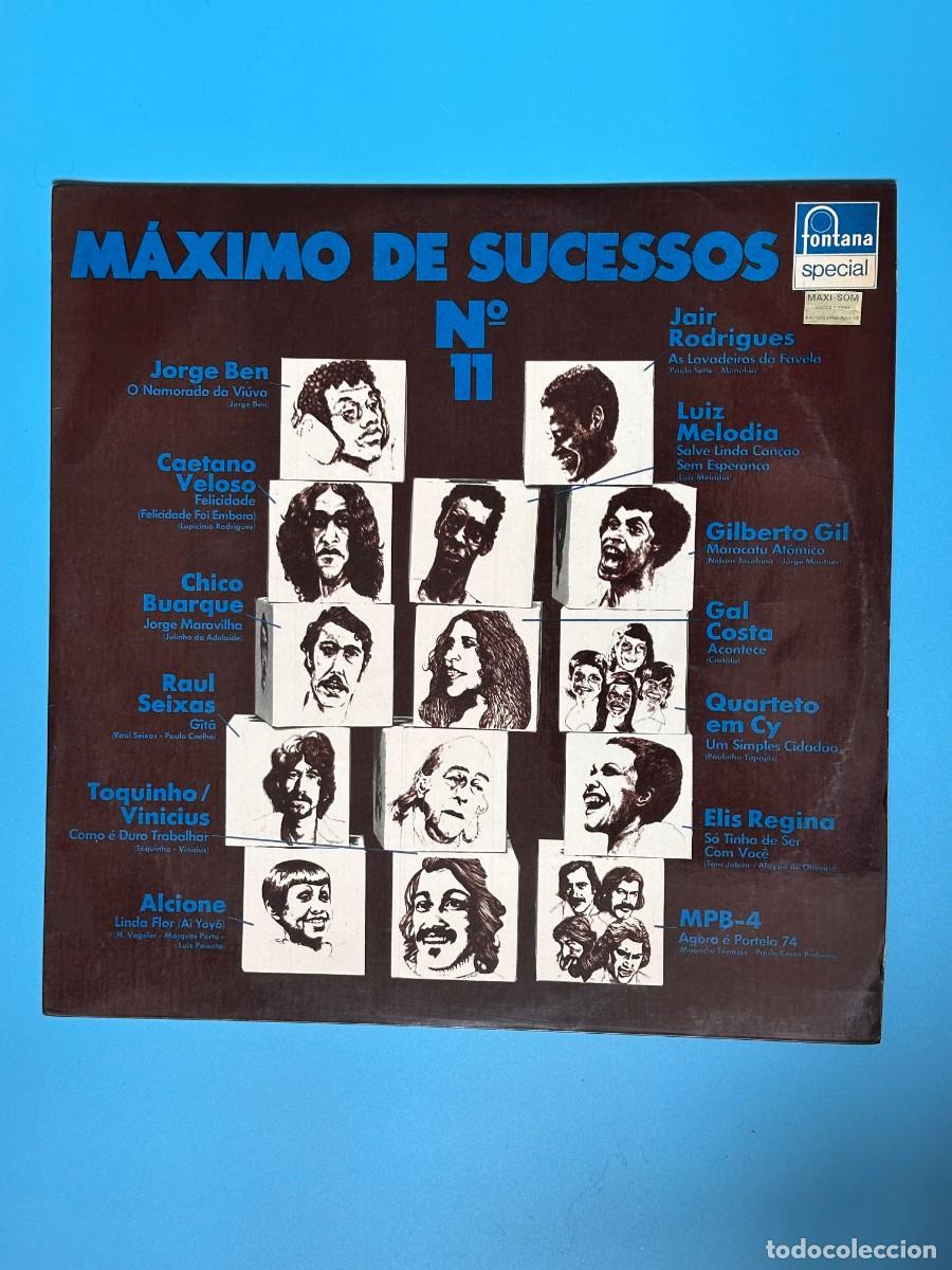 Discos de vinilo: M&aacute;ximo De Sucessos № 11 (LP) - Foto 2