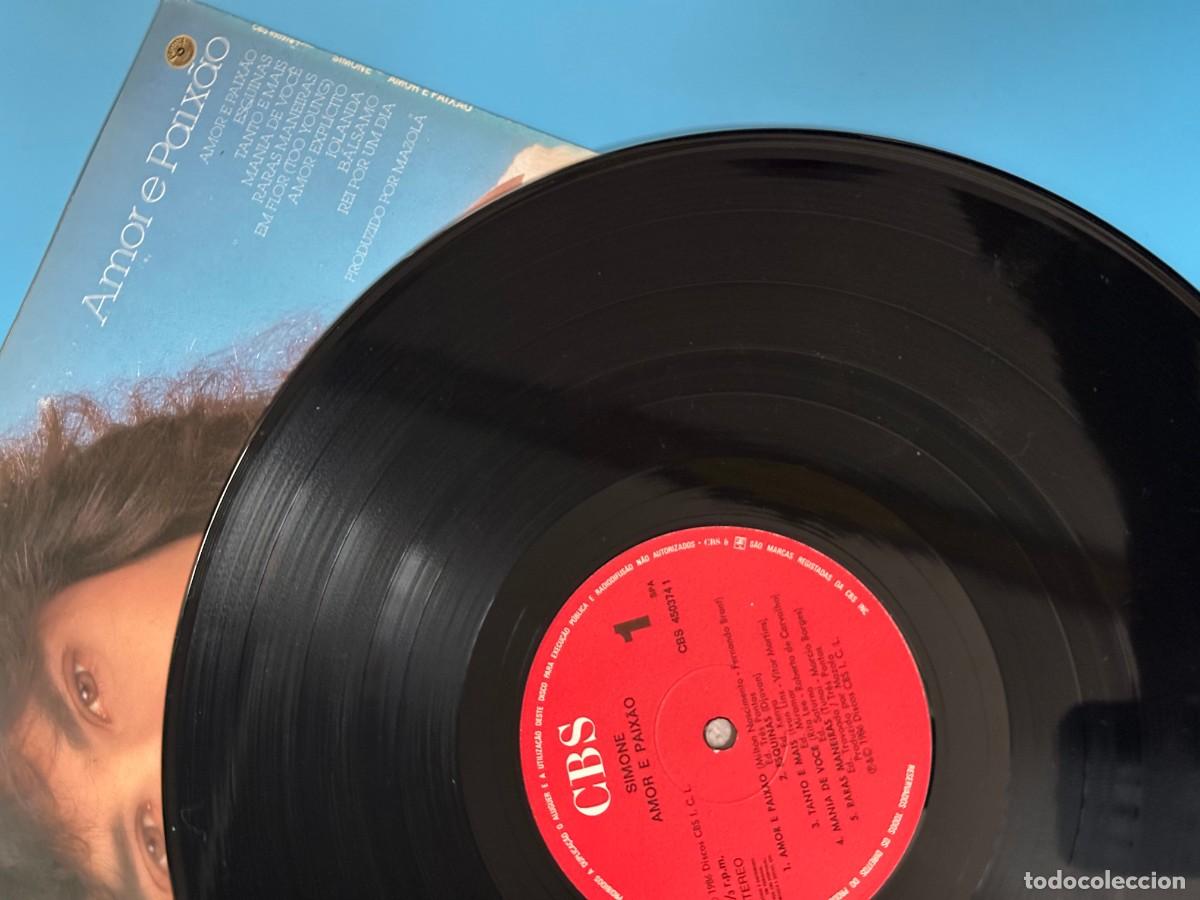 Discos de vinilo: Simone - Amor E Paix&atilde;o (LP) - Foto 4