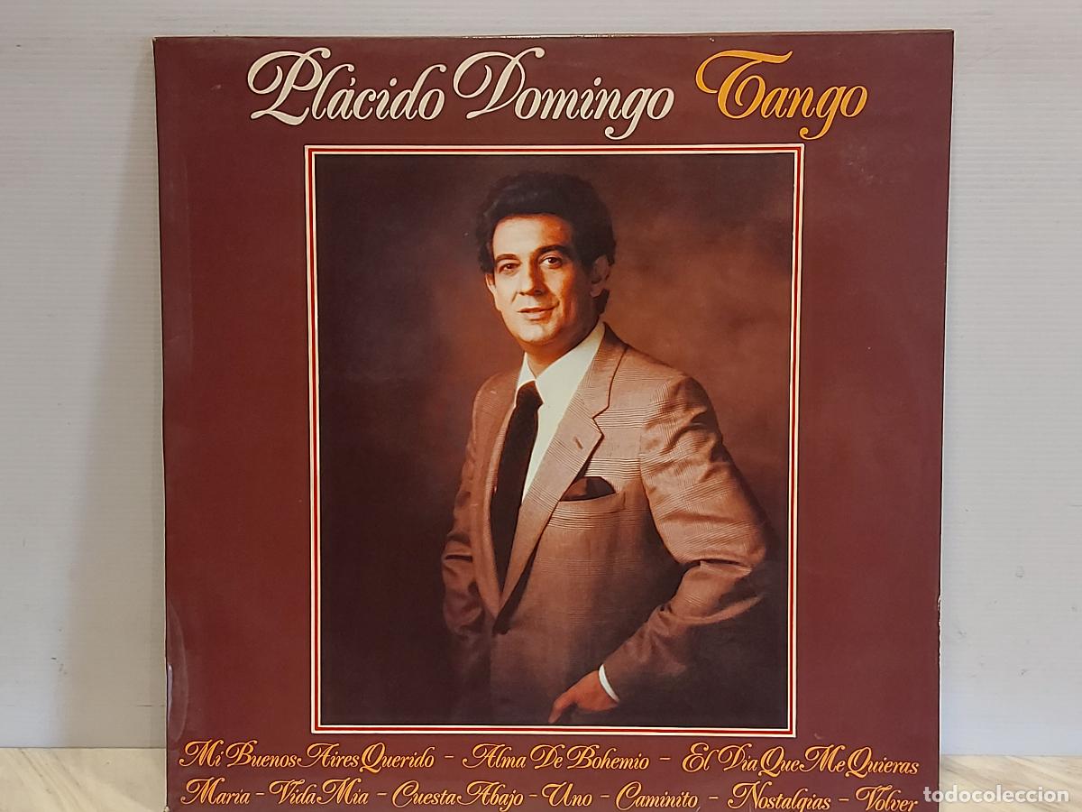 Discos de vinilo: PLACIDO DOMINGO / TANGO / LP-POLYDOR-1981 / DE LUJO. **** - Foto 1
