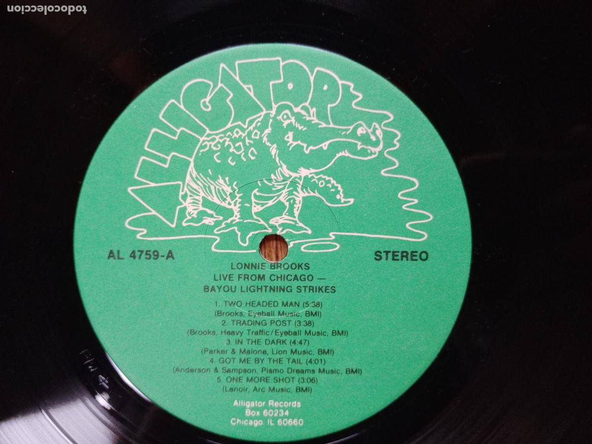 Discos de vinilo: Lonnie Brooks - live from Chicago - bayou lightning strikes - Foto 3