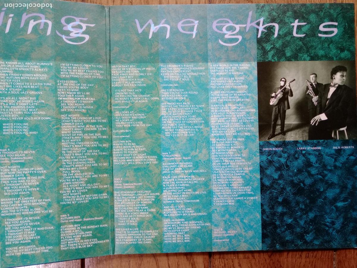 Discos de vinilo: Working Week - Working Nights - Foto 3
