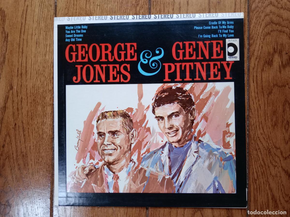 Discos de vinilo: George Jones & Gene Pitney - together - Foto 1