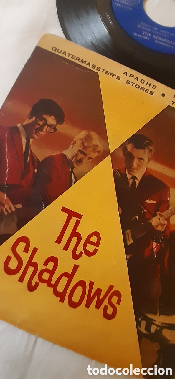 Discos de vinilo: The Shadows - Apache - 7 EP - Foto 7