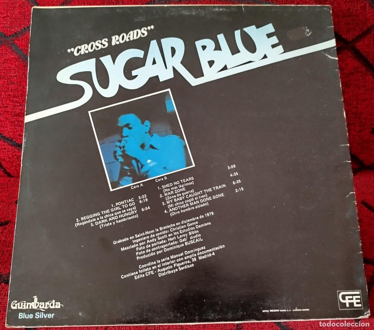 Discos de vinilo: SUGAR BLUE ** Cross Roads ** VINILO LP 1981 - Foto 2