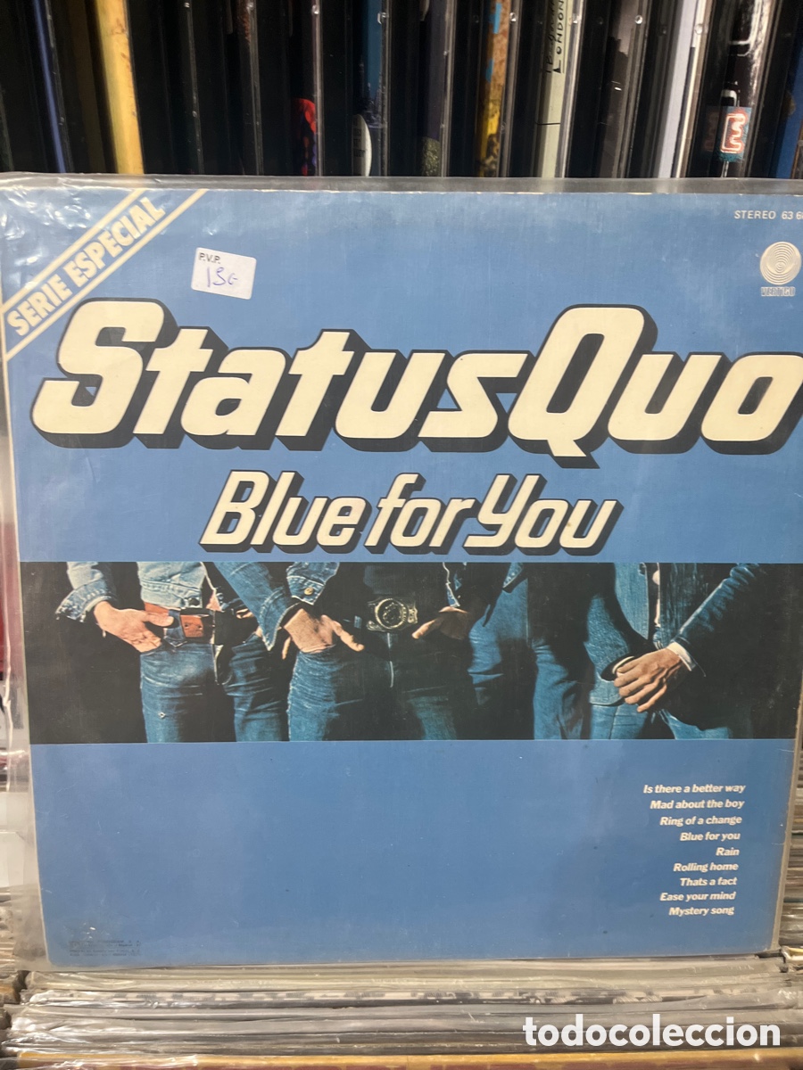 Discos de vinilo: status quo blue for you - Foto 2