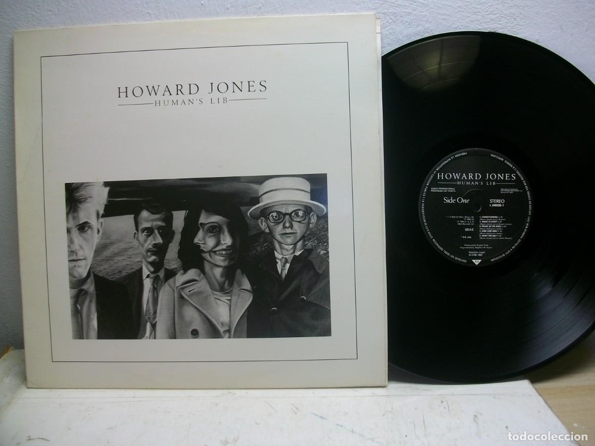 Discos de vinilo: Howard Jones &ndash; Humans Lib LP 1984 SPAIN - Foto 1