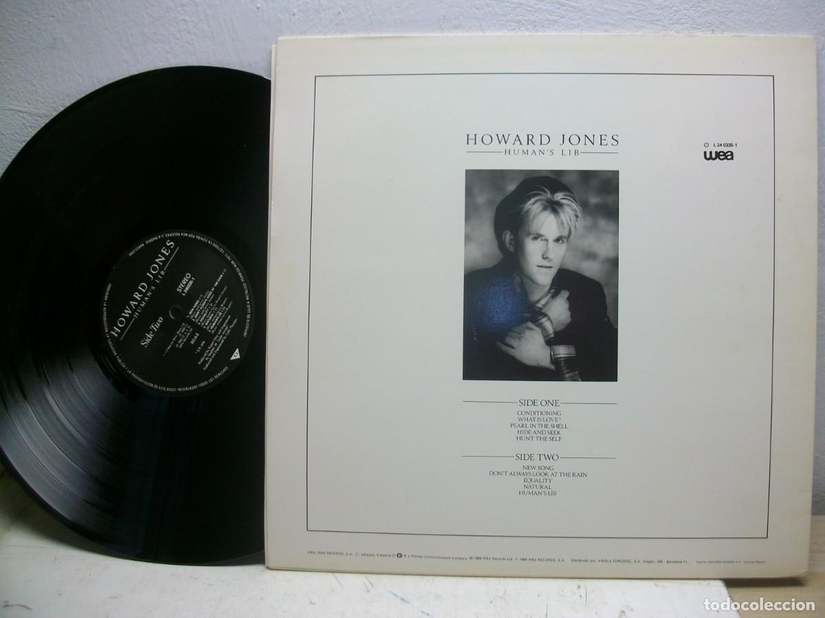 Discos de vinilo: Howard Jones &ndash; Humans Lib LP 1984 SPAIN - Foto 2
