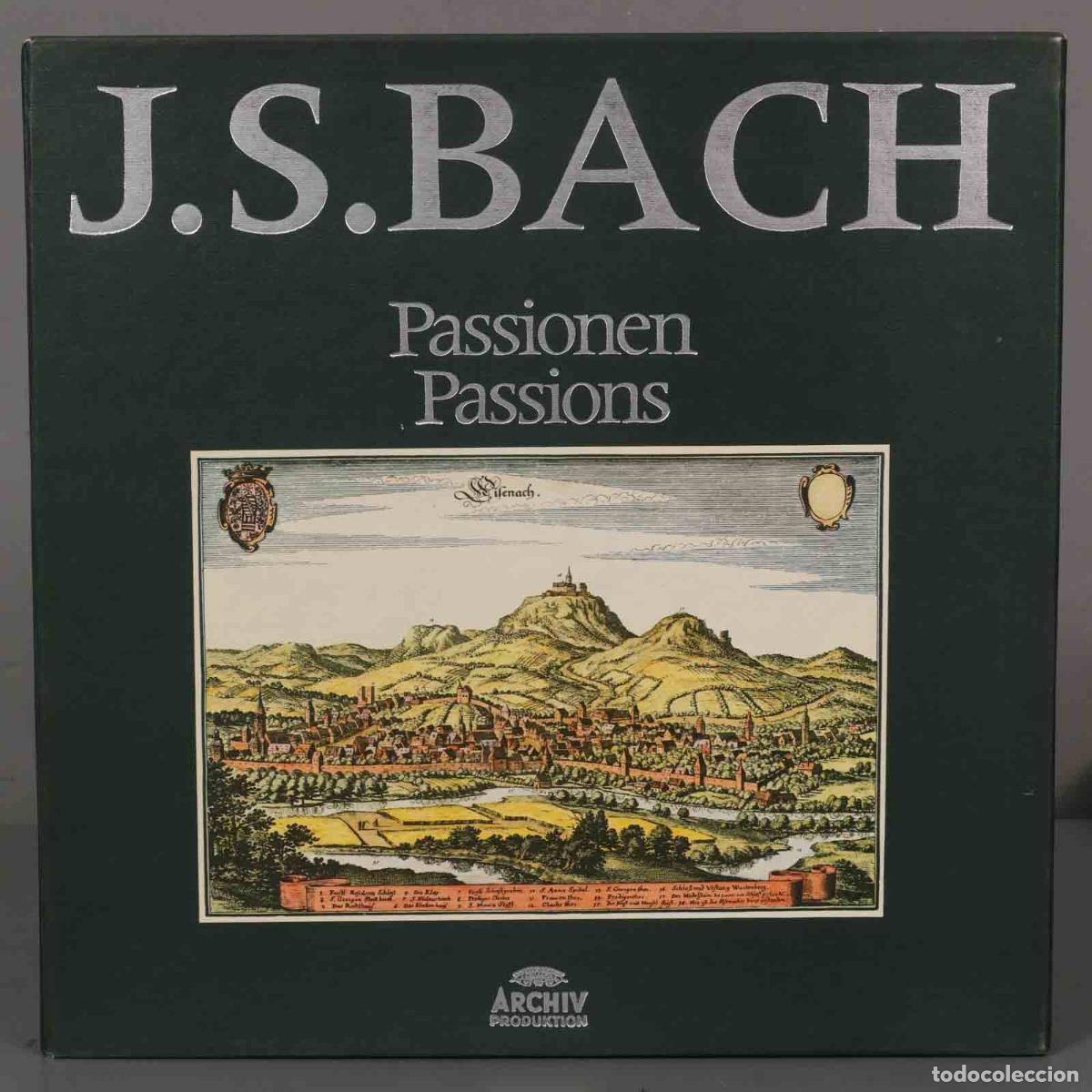 Disques de vinyle: CAJA LP. Bach &ndash; Passionen - Passions (Matth&auml;us-Passion BWV 244 / Johannes-Passion BWV 245)