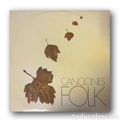 Discos de vinilo: Various &ndash; Canciones Folk LP - Foto 1