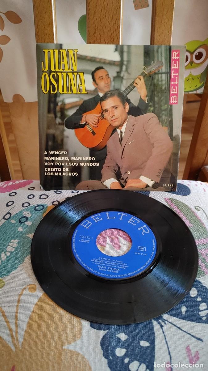 Discos de vinilo: JUAN OSUNA-EP A VENCER +3 - Foto 1