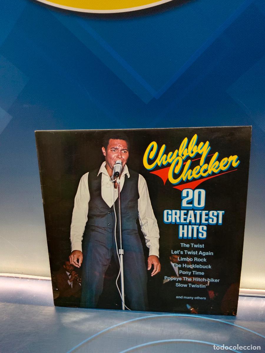 Discos de vinilo: disco LP vinilo Chubby Checker &ndash; 20 Greatest Hits - LP, Comp UK - Foto 1