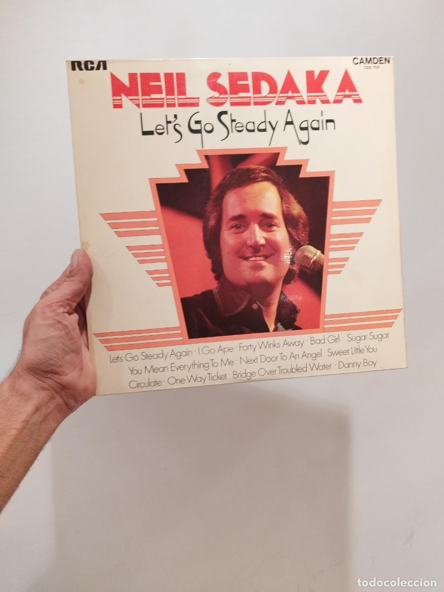 Discos de vinilo: Neil Sedaka &ndash; Lets Go Steady Again. Vinilo Lp. - Foto 1