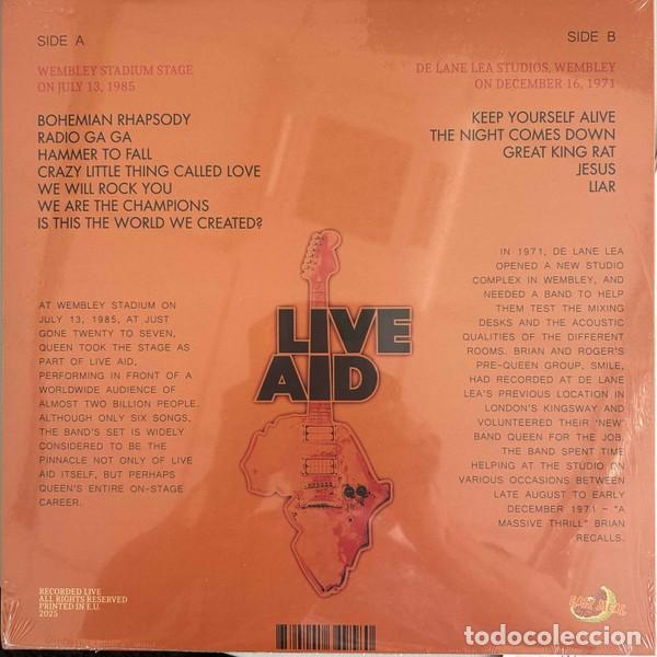 Discos de vinilo: Queen &ndash; Live Aid - Queen &ndash; Live Aid lp - Foto 2