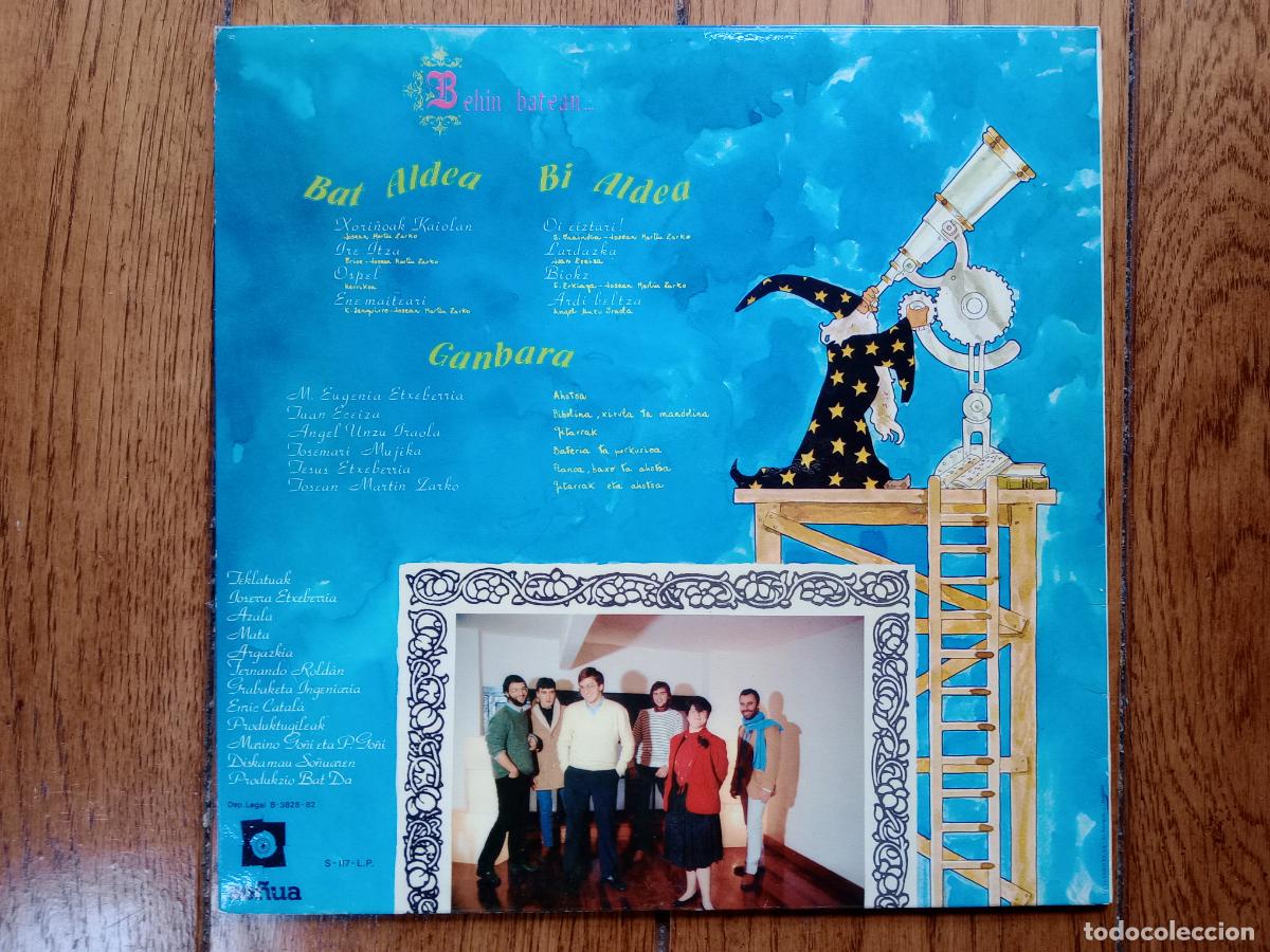 Discos de vinilo: Ganbara - behin batean... - Foto 2