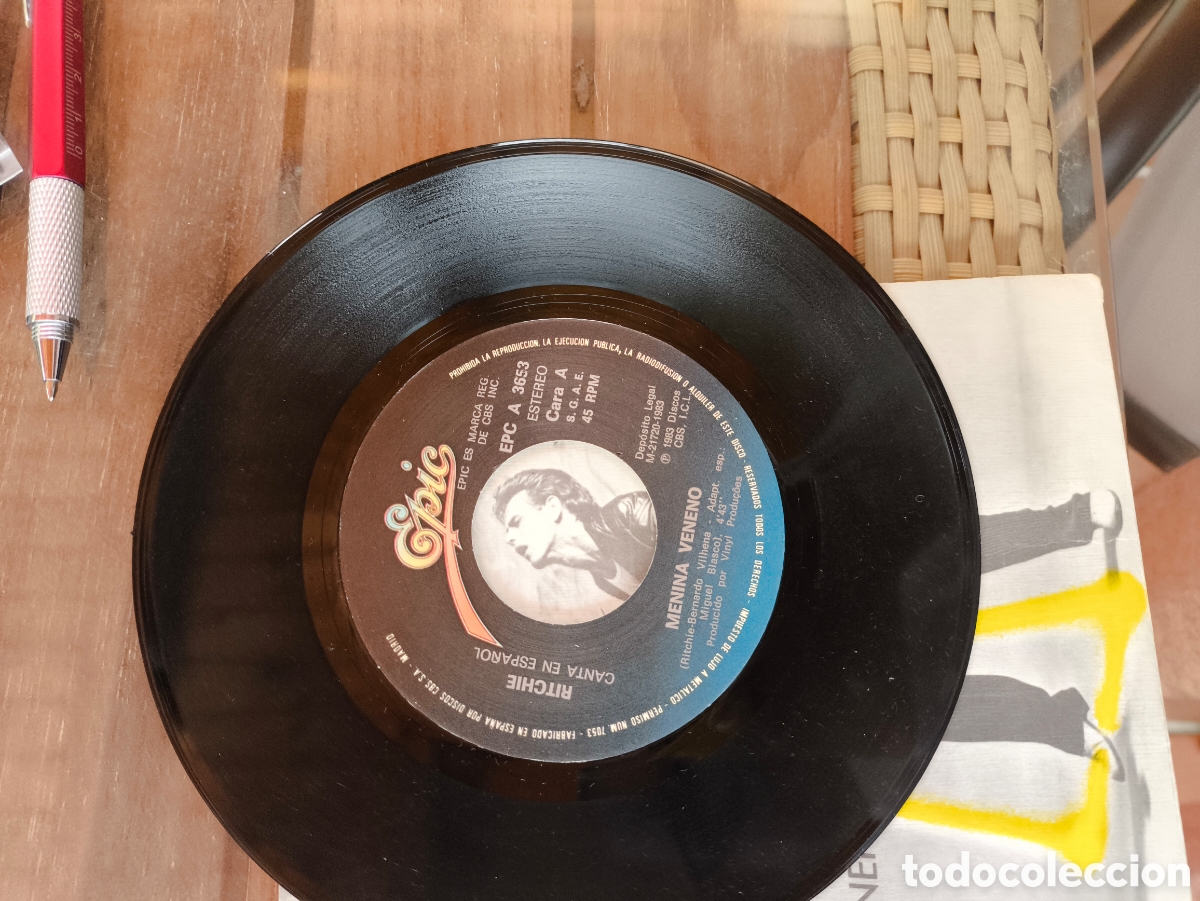 Discos de vinilo: Ritchie.menina veneno R.n.369 - Foto 3