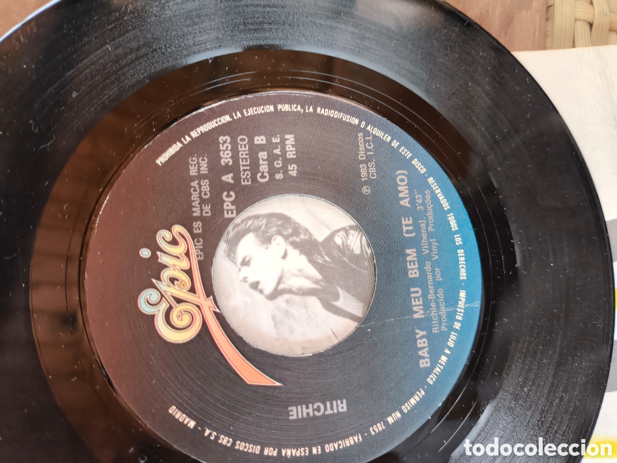 Discos de vinilo: Ritchie.menina veneno R.n.369 - Foto 4