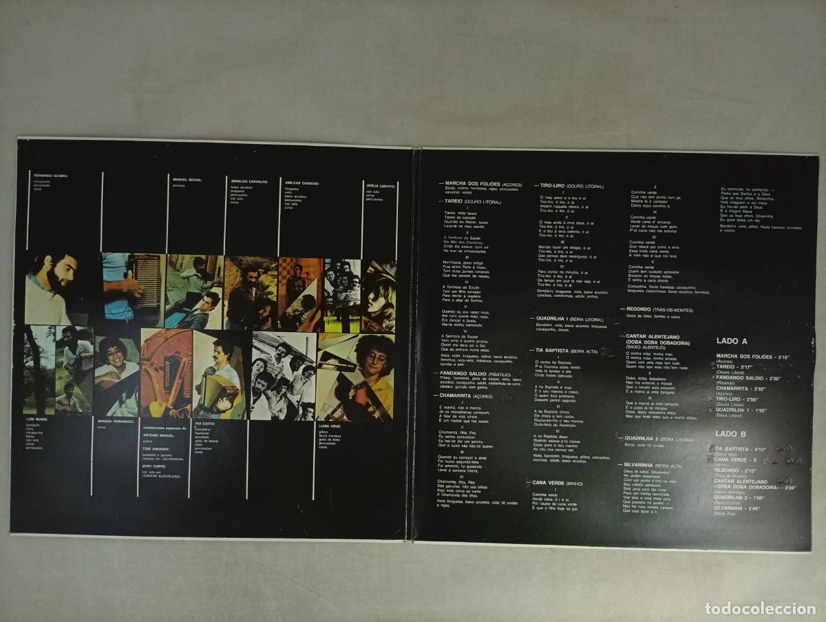 Discos de vinilo: LP BRIGADA VICTOR JARA. MARCHA DOS FOLI&Ocirc;ES - Foto 2