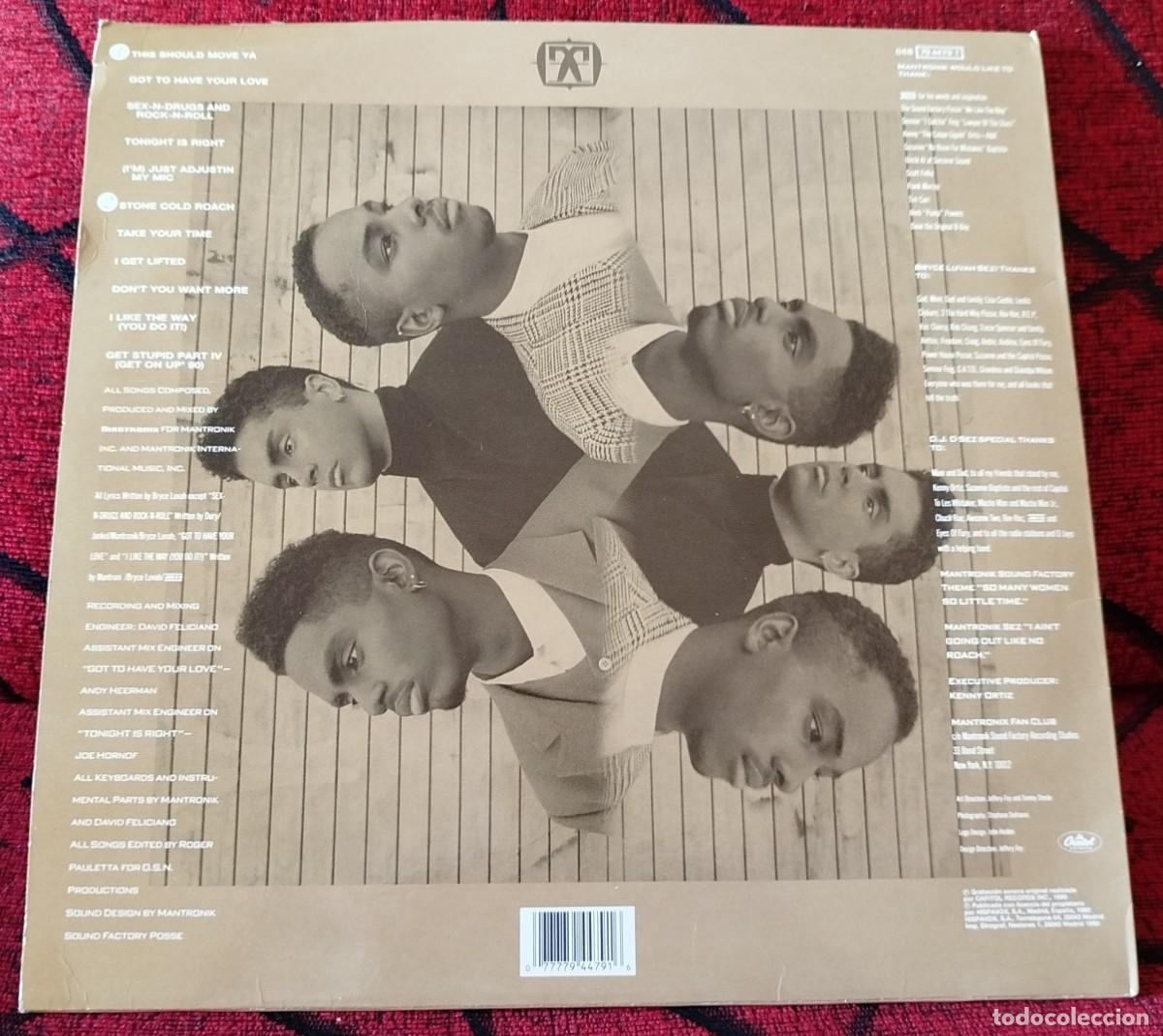 Discos de vinilo: MANTRONIX ** This Should Move Ya ** VINILO LP 1990 - Foto 2
