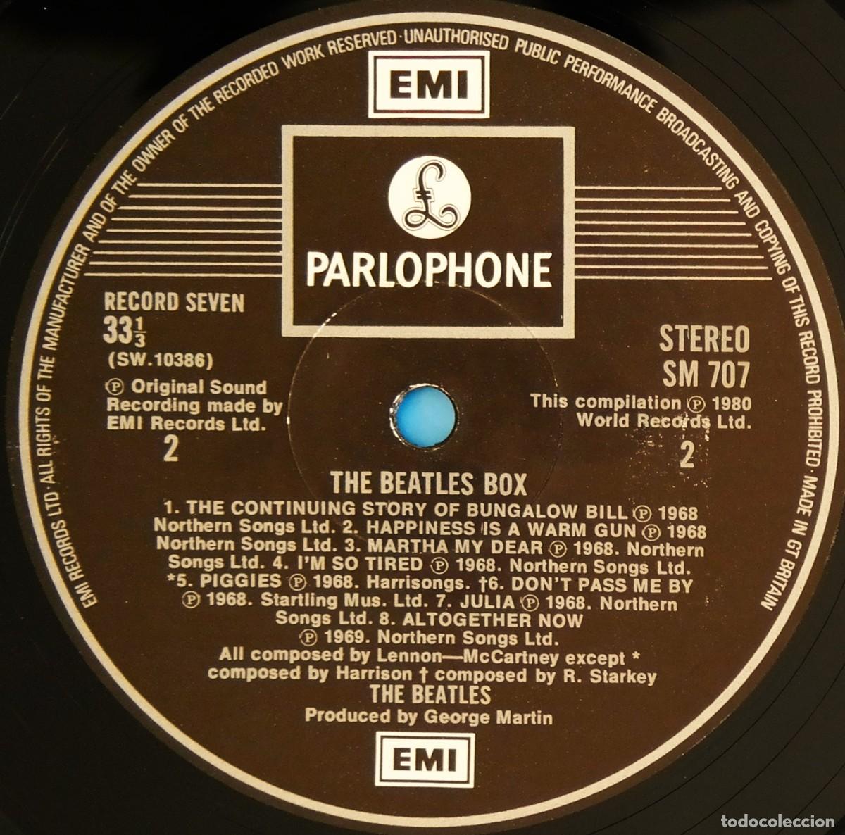 Discos de vinilo: The Beatles-Box LP No.7 - Foto 5