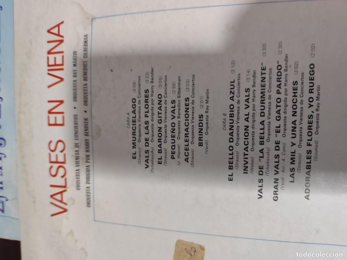 Discos de vinilo: VALSES EN VIENA / / / DESP6-R7 / - Foto 4