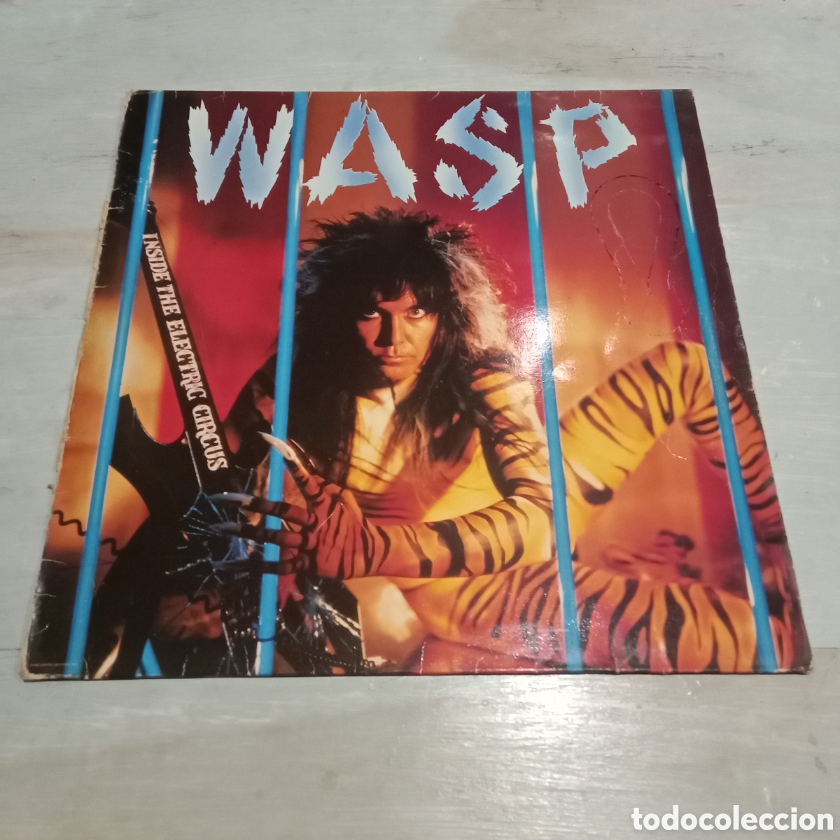 Discos de vinilo: W.A.S.P. - INSIDE THE ELECTRIC CIRCUS - LP - Foto 1