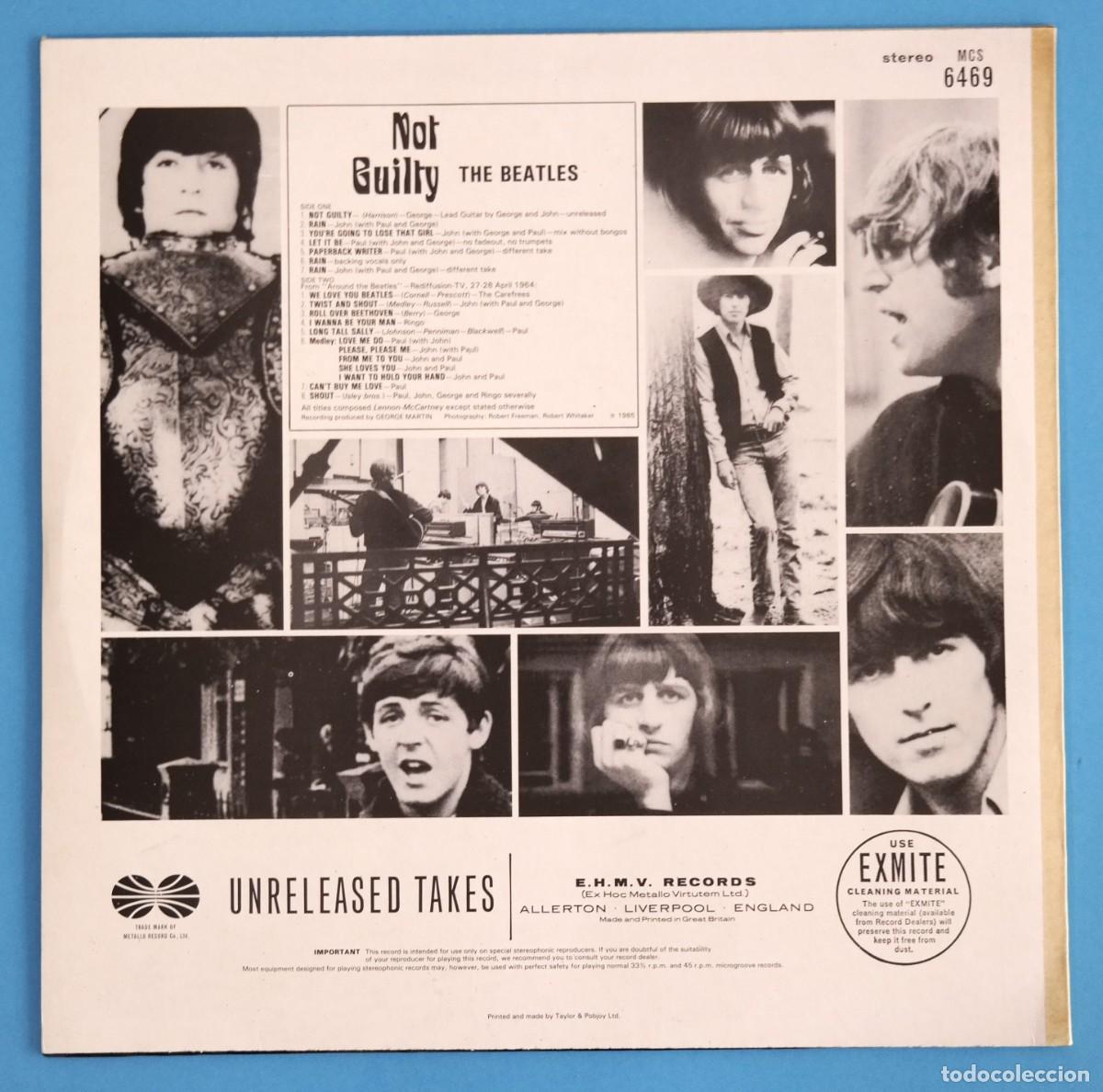 Discos de vinilo: The Beatles - Not Guilty - Foto 4