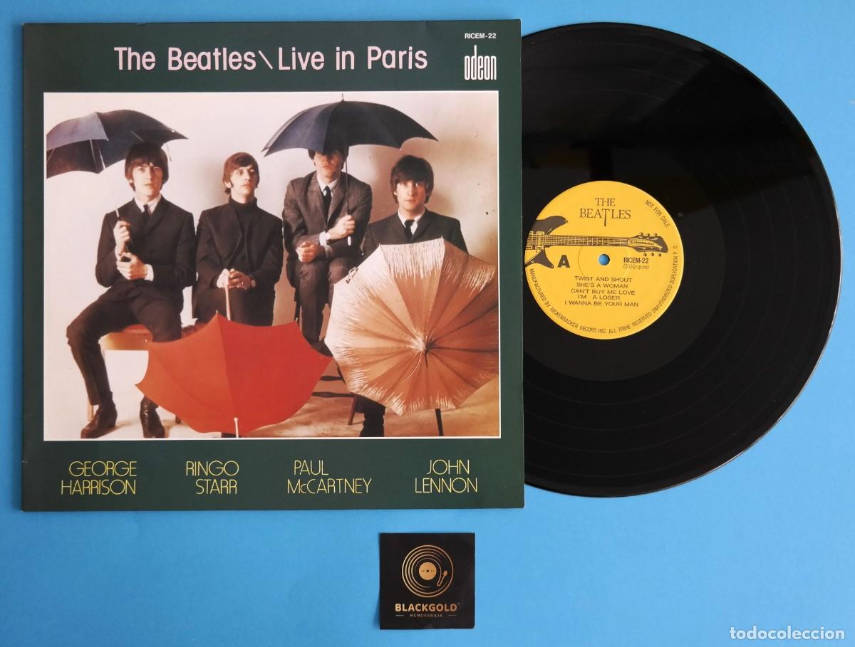 Discos de vinilo: The Beatles &ndash; Live In Paris - Foto 1