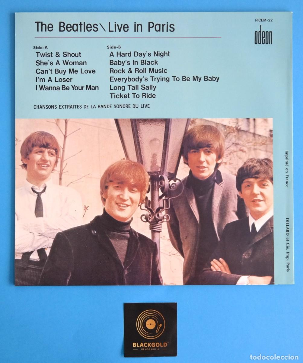 Discos de vinilo: The Beatles &ndash; Live In Paris - Foto 4