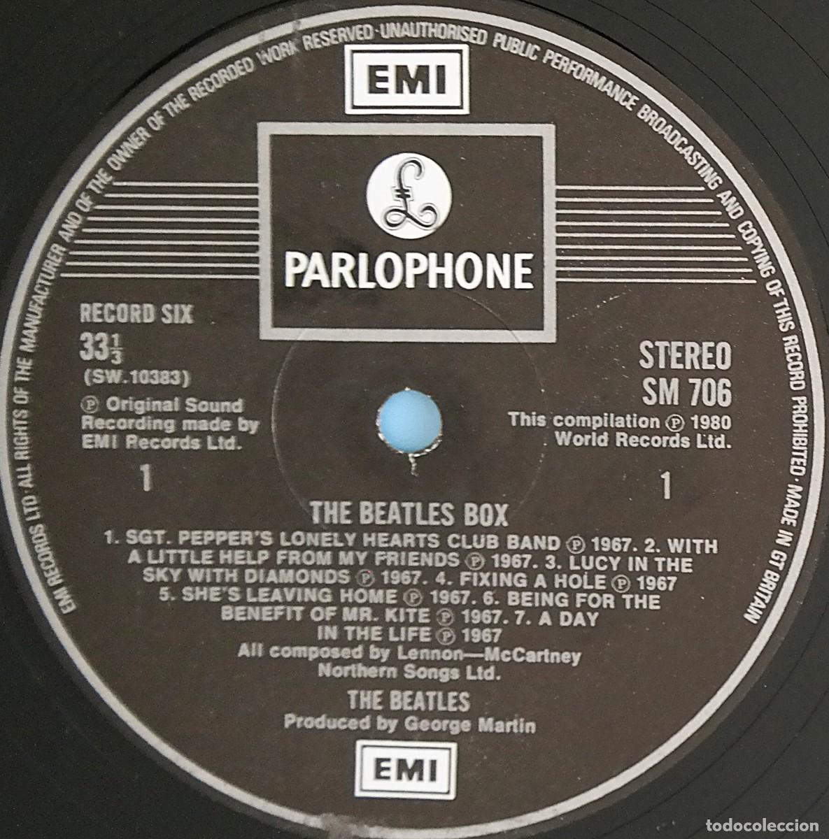 Discos de vinilo: The Beatles-Box LP No.6 - Foto 3