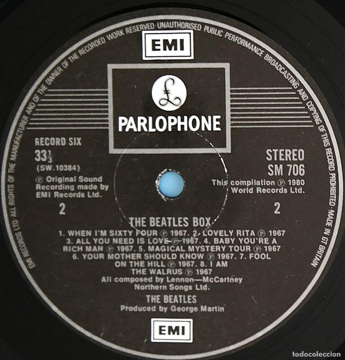 Discos de vinilo: The Beatles-Box LP No.6 - Foto 4