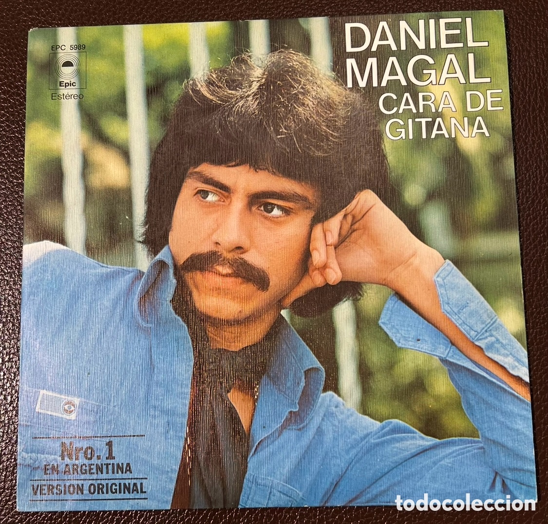 Discos de vinilo: Disco Vinilo Single. Daniel Magal. &ldquo;Cara de gitana&rdquo;. 1978. - Foto 1