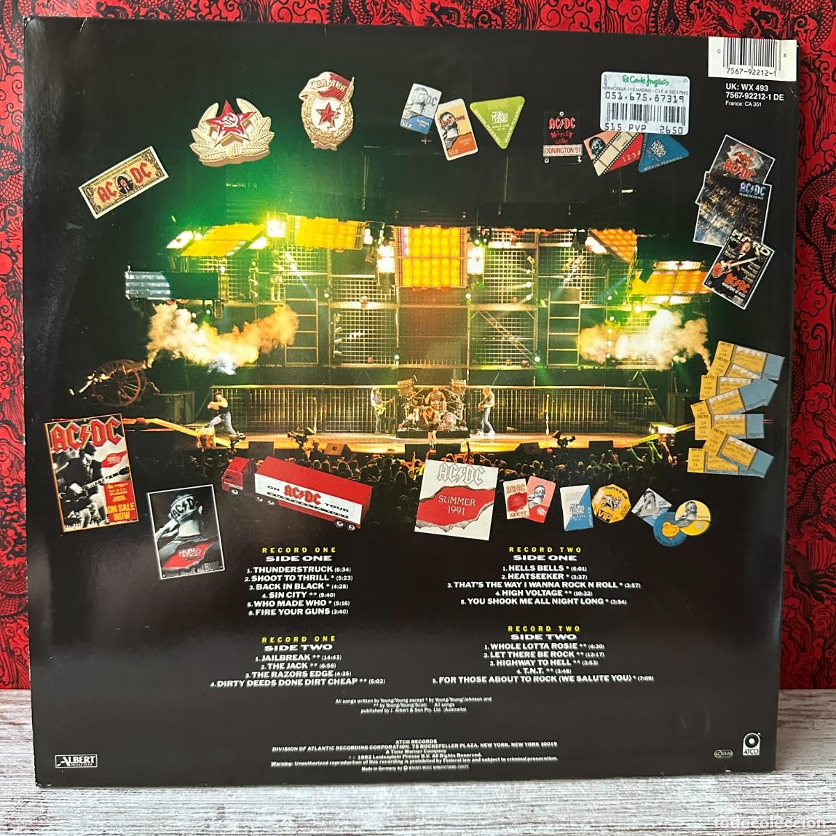 Discos de vinilo: AC/DC - Live (2xLP) 1992 - Foto 4