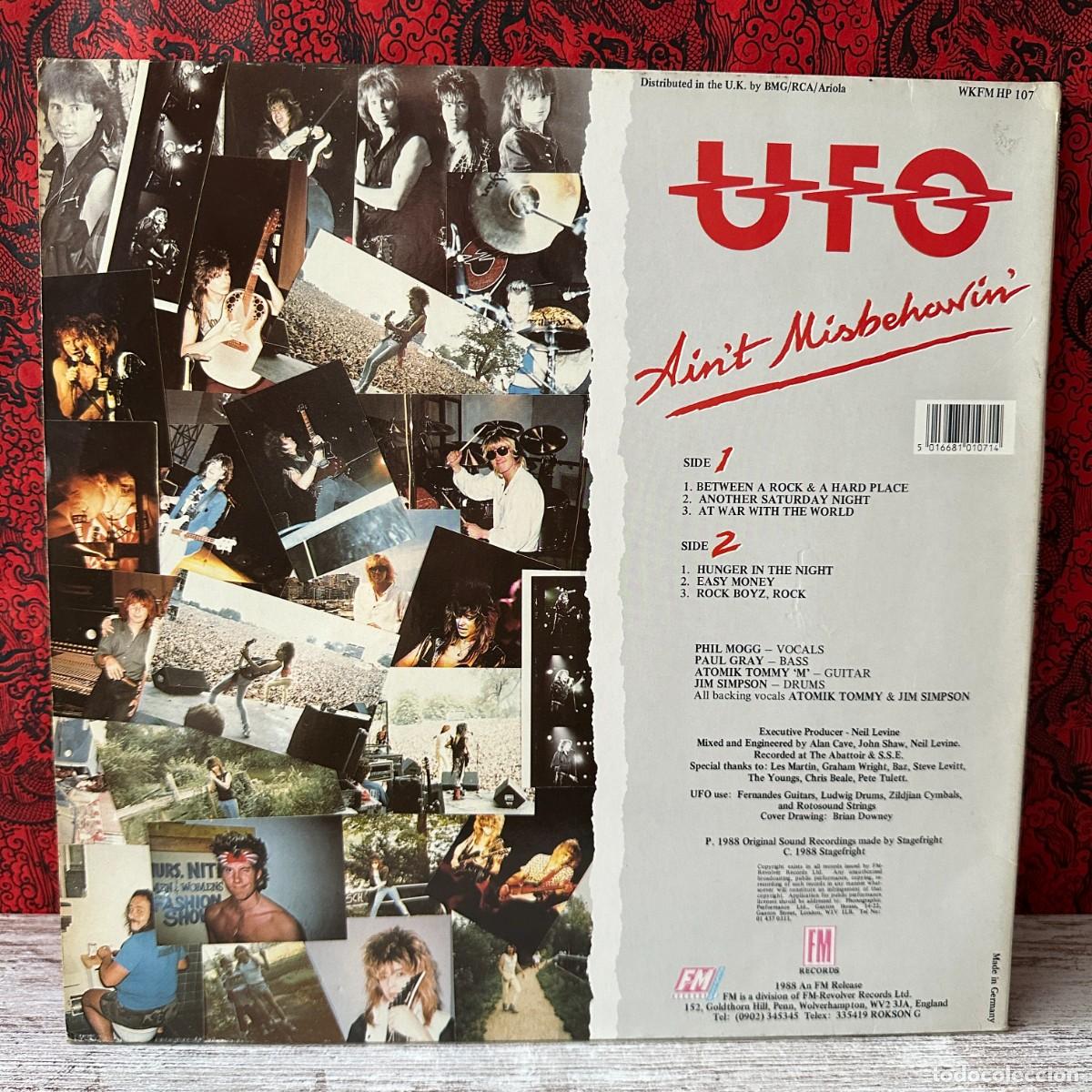 Discos de vinilo: UFO - Aint Misbehavin (LP) - Foto 2