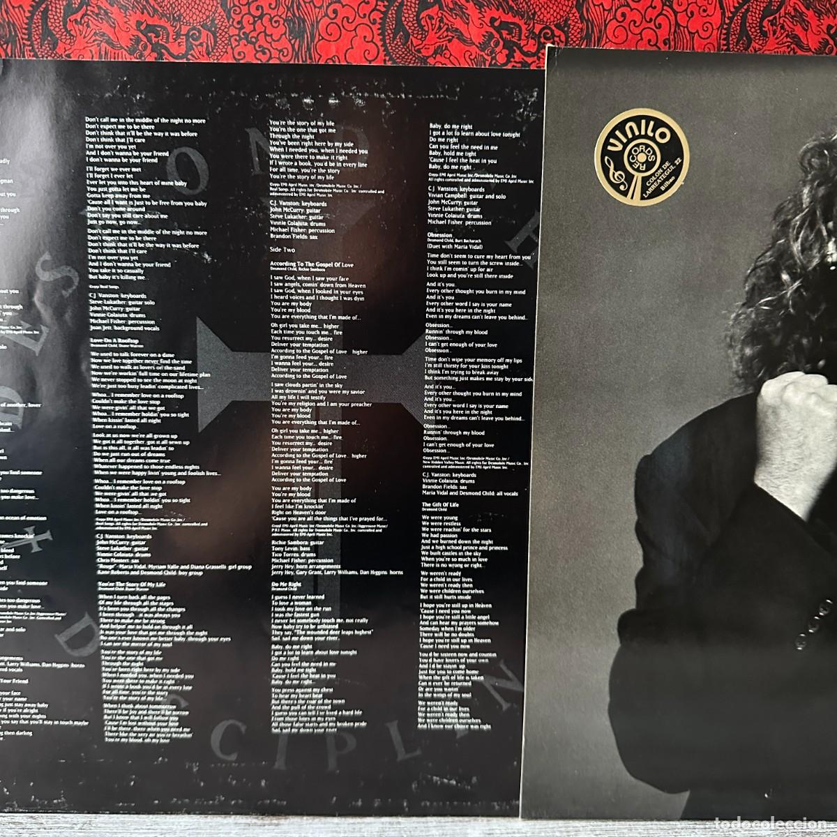 Discos de vinilo: Desmond Child - Discipline (LP) - Foto 4