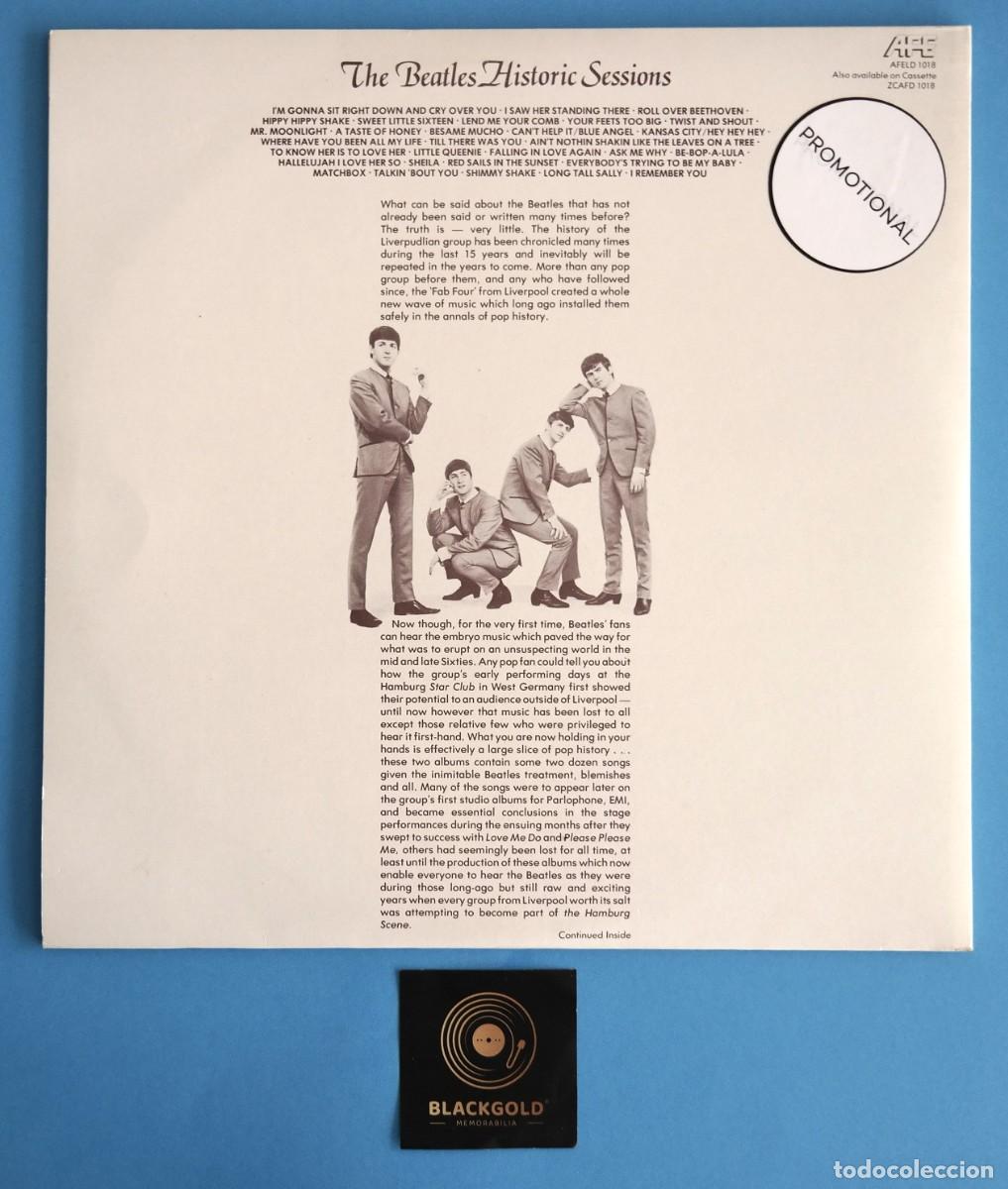 Discos de vinilo: The Beatles - Historic Sessions - Foto 5