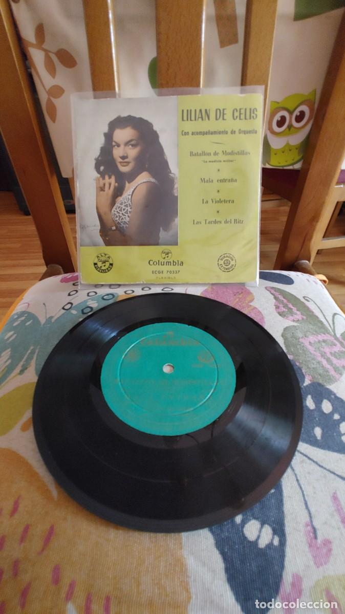 Discos de vinilo: LILIAN DE CELIS-EP BATALLON DE MODISTILLAS +3 - Foto 1