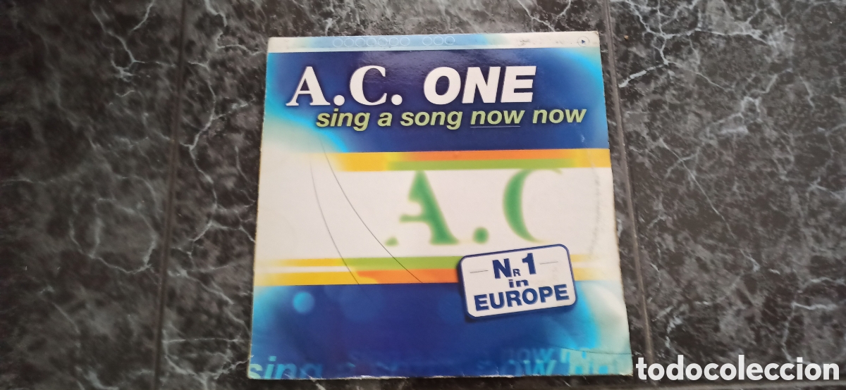 Discos de vinilo: A. C. One - Sing ASong Now Now - Foto 1