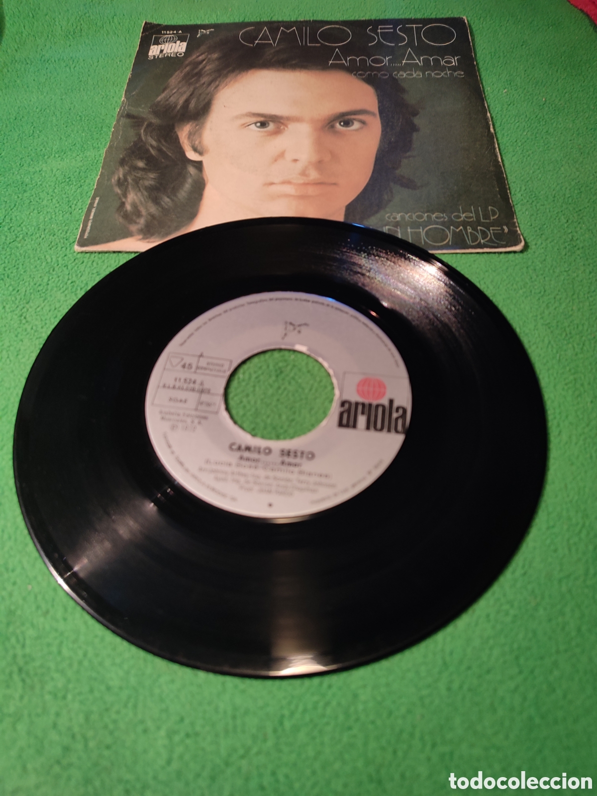 Discos de vinilo: Camilo Sesto - Amor...Amar / Como cada noche - Foto 2