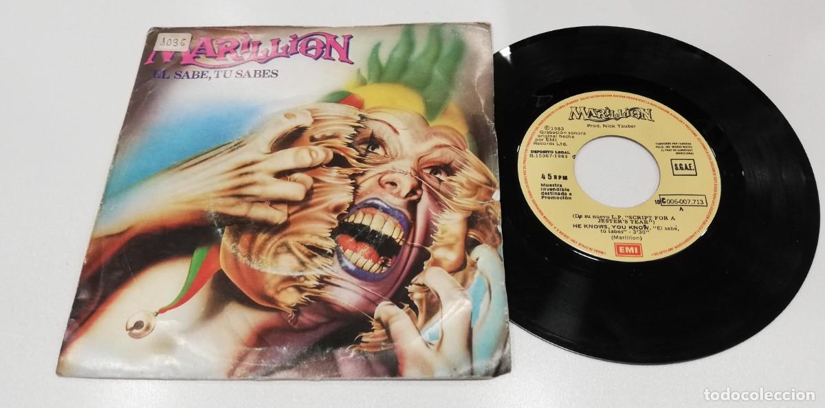 Discos de vinilo: SCO94-Marillion - He Knows, You Know (7&rdquo;, Single) - Foto 1
