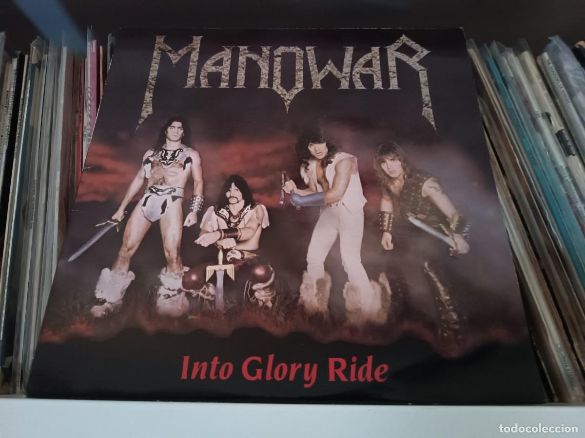 Discos de vinilo: Manowar &lrm;&ndash; Into Glory Ride - lp UK 1983 - Foto 1