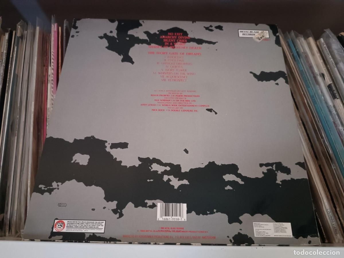 Discos de vinilo: Fates Warning &lrm;&ndash; No Exit - lp Europe 1988 - Foto 2