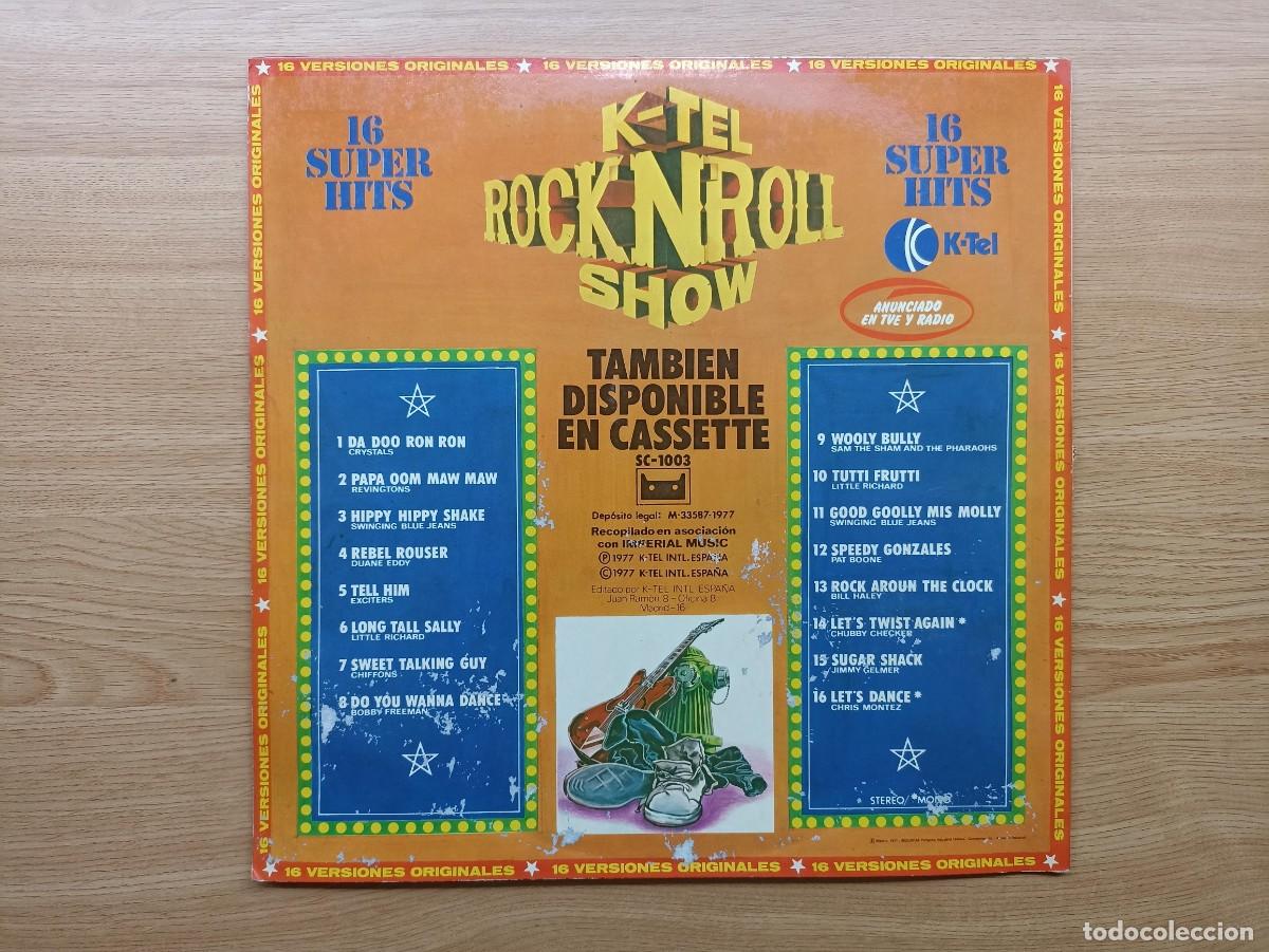 Discos de vinilo: K-Tel Rock&acute;n&acute;Roll Show, disco (vinilo,LP) - Foto 3
