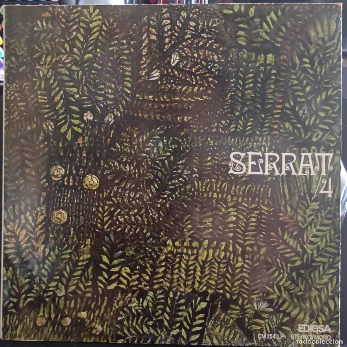 Discos de vinilo: SERRAT / 4 - JOAN MANUEL SERRAT (LP, VINILO) - Foto 1