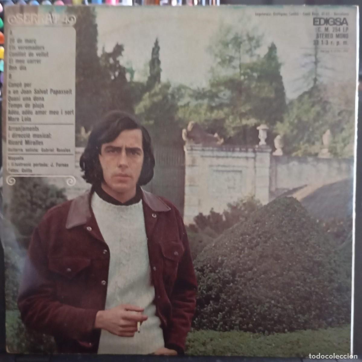 Discos de vinilo: SERRAT / 4 - JOAN MANUEL SERRAT (LP, VINILO) - Foto 2