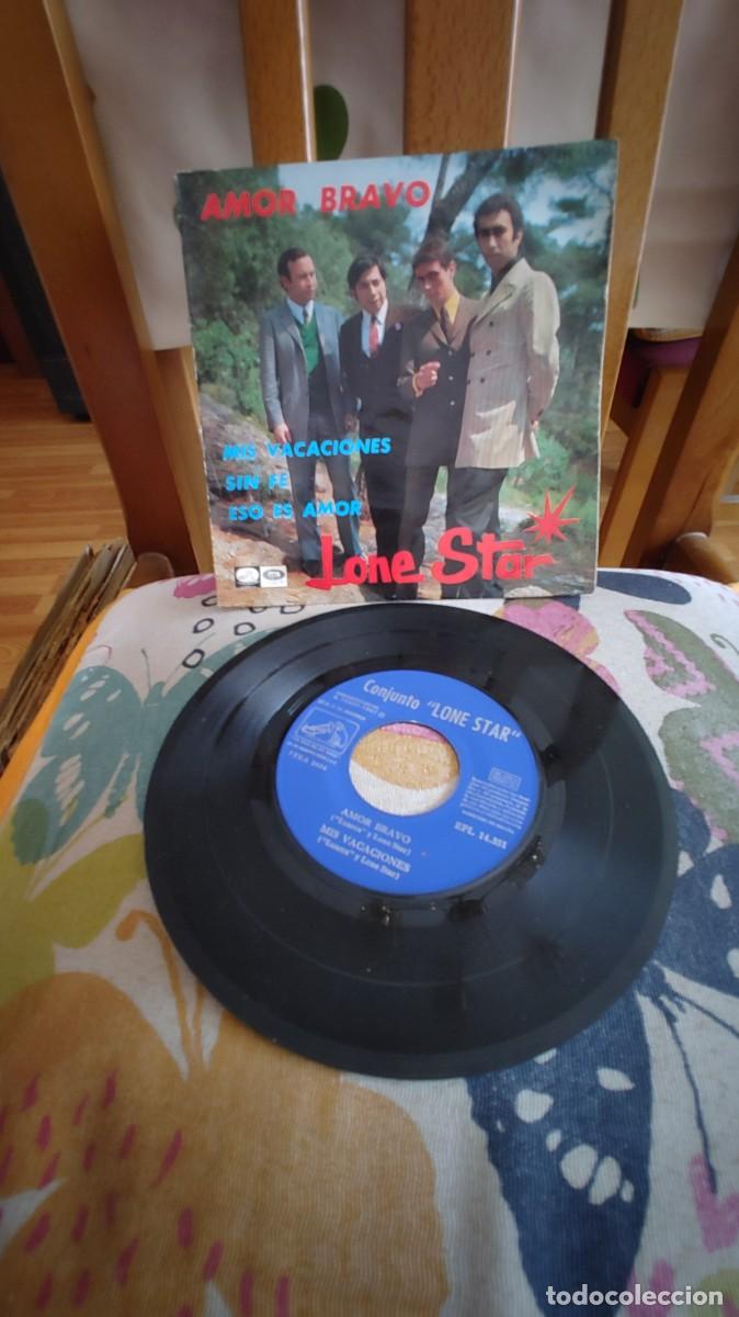 Discos de vinilo: LONE STAR-EP AMOR BRAVO +3 - Foto 1