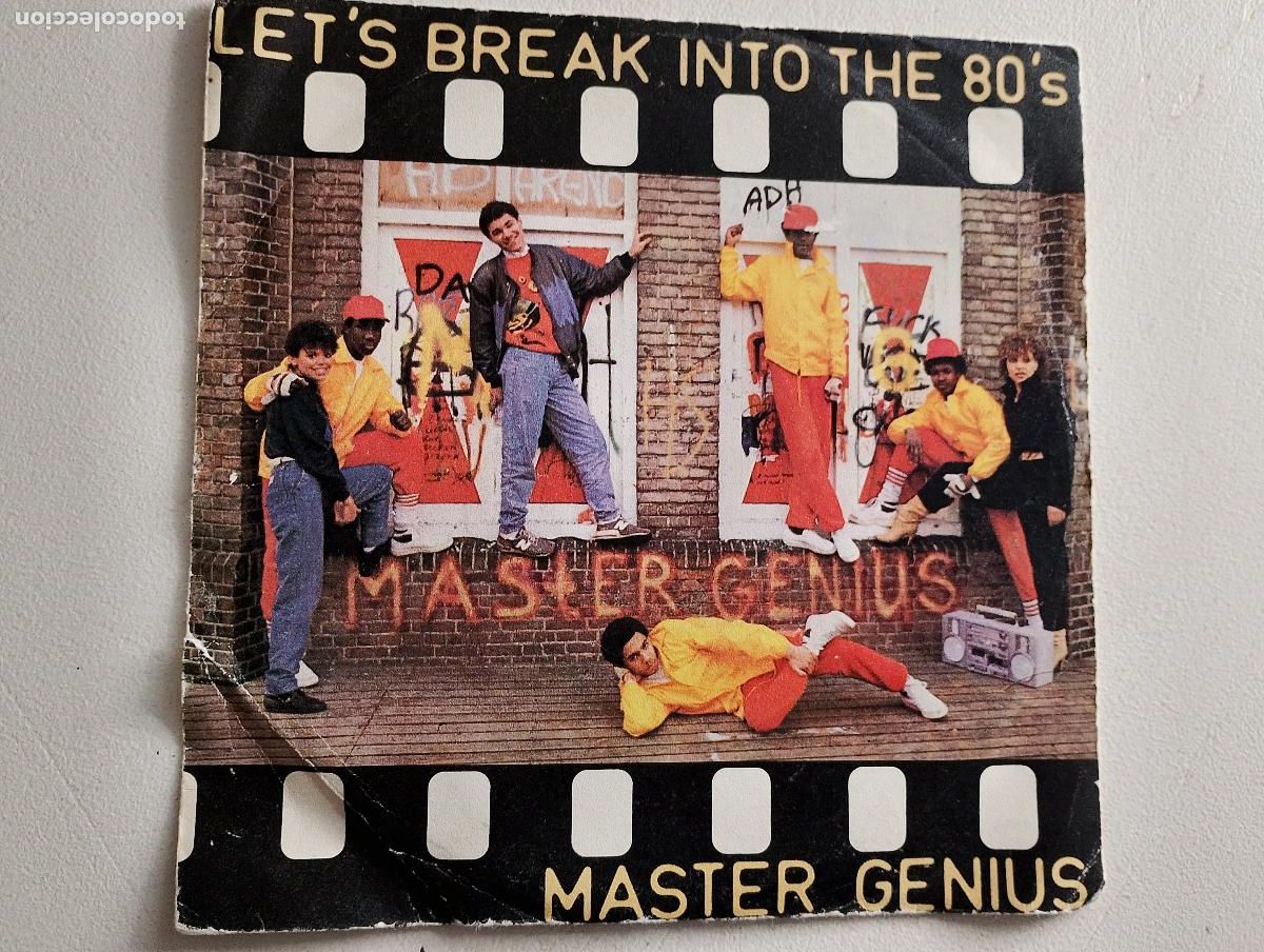 Discos de vinilo: master genius, let,s break , - Foto 1